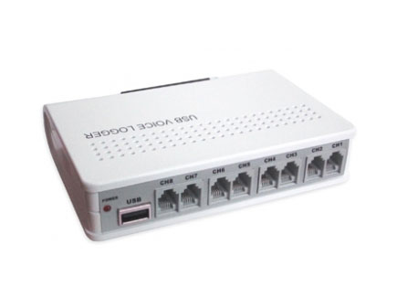 Tansonic唐信 TX2006U8型电话录音盒 8路录音系统
