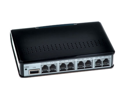 Tansonic唐信 T5U16电话录音盒 16路录音系统