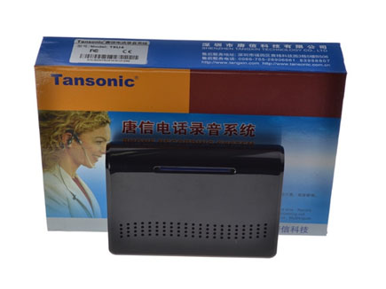 Tansonic唐信 T5U4 电话录音盒 4路录音系统