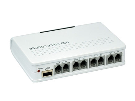 Tansonic唐信 TX2006U4 电话录音盒 4路录音系统