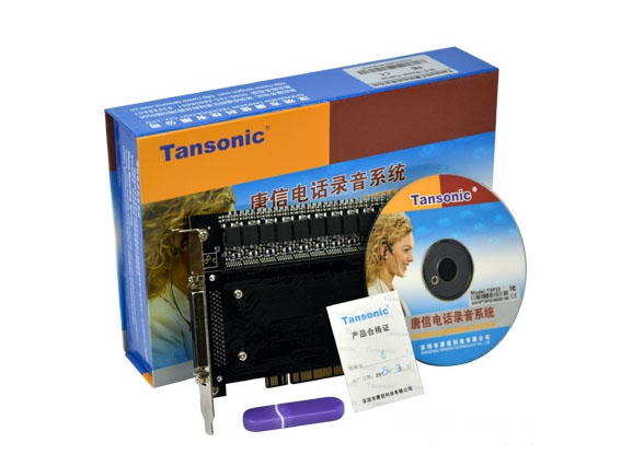 Tansonic唐信 T3P32 PCI电话录音卡