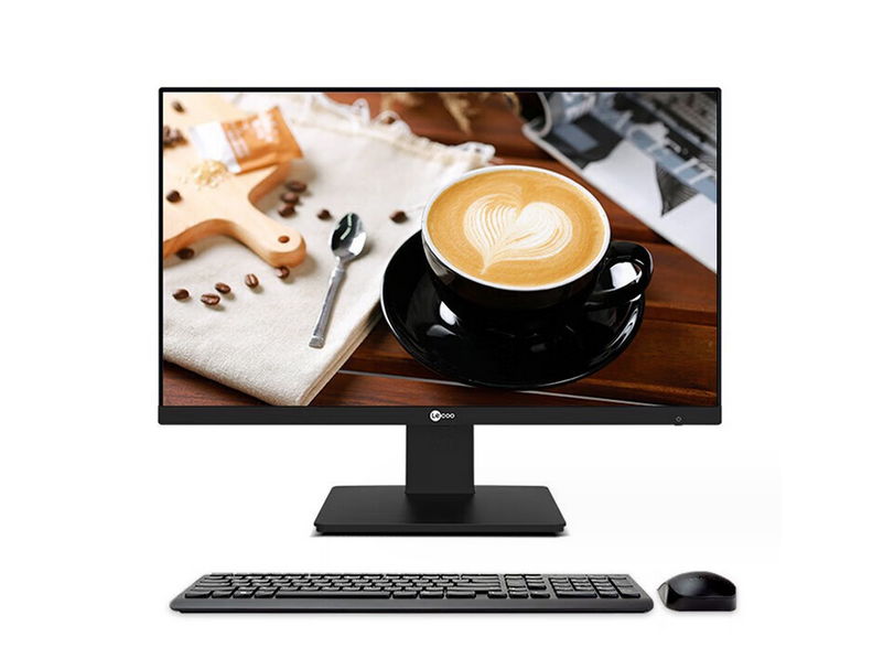 一体机Lecoo AlO酷2488KGY1 15-12400/16G/512G/支持壁挂/串口/W11       23.8IPS 黑