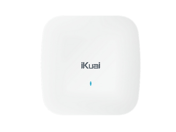 爱快（iKuai）IK-SW5 双频1200M企业级无线吸顶AP 千兆端口/AC管理/标准PoE 酒店写字楼商场无线WiFi接入点