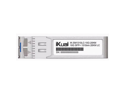 爱快（iKuai）IK-SM1310LC-10G-20KM万兆单模双纤SFP光模块单只装