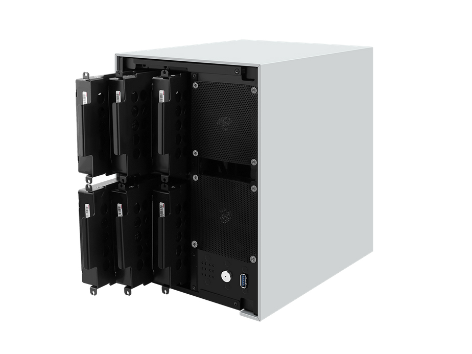 畅网微控N5105/N6005 NSA妖板配套企业级六盘 NAS整机/双M.2/I226网卡/ITX/UNRAID