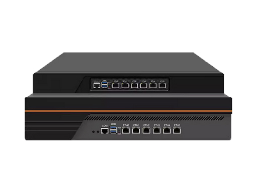 畅网N4000/J4105/J4125六网口2.5G商用爱快网关机架式工控机上网管理