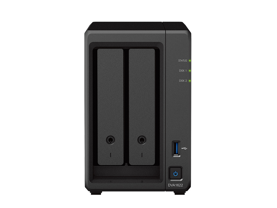 群晖 Deep Learning NVR DVA1622 一体化监控