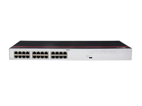 华为数通智选24口千兆交换机S1730S-L24TR-A1(A2) 机架二层接入以太网络分线器企工业级替代S1700-24GR 