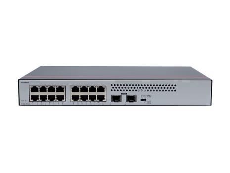 华为数通智选16口千兆交换机S1730S-L16T2S-A1 16口千兆电+2上行光口企业级网线分线器集线器中小企业