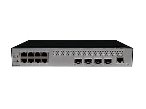 华为数通智选8口千兆交换机S5735S-L8T4S-QA2(A1) 8电4光口汇聚弱三层全网管网络网线分线器光电光纤 