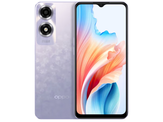 OPPOA2X 5G手机 天玑6020 90Hz高刷炫彩屏 5000mAh男女士新款老人长续航手机 飞霜紫 8+256
