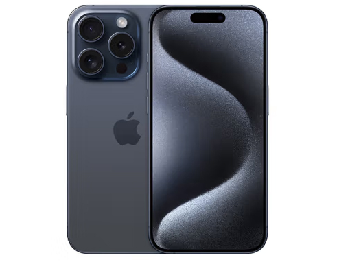 Apple/苹果 iPhone 15 Pro (A3104) 512GB 蓝色钛金属 支持移动联通电信5G 双卡双待手机
