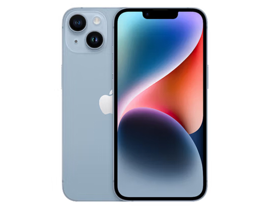 Apple/苹果 iPhone 14 (A2884) 256GB 蓝色 支持移动联通电信5G 双卡双待手机
