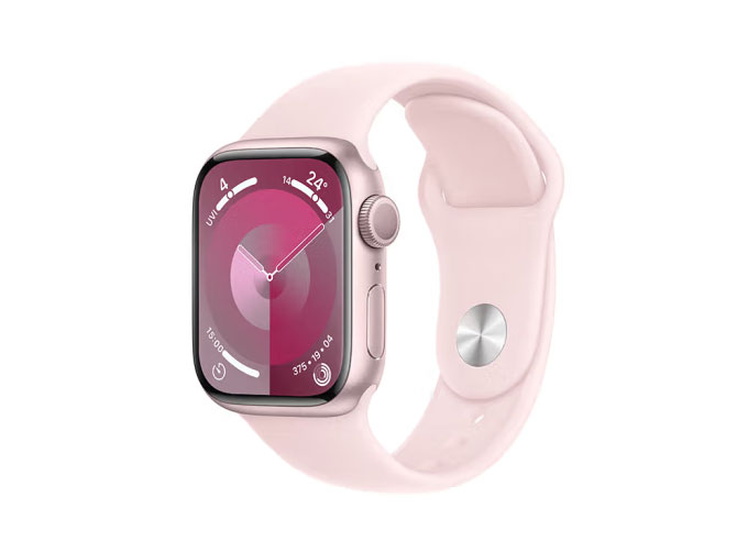 	Apple Watch Series 9 智能手表GPS + 蜂窝款41毫米铝金属表壳运动型表带M/L 电话手表