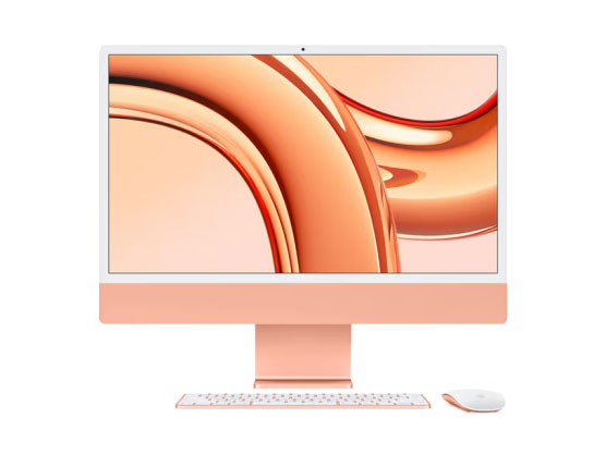 Apple苹果（Apple）iMac 24英寸 一体机 24寸M1/8G/256G/8核集成显/黄色   8G+256GB