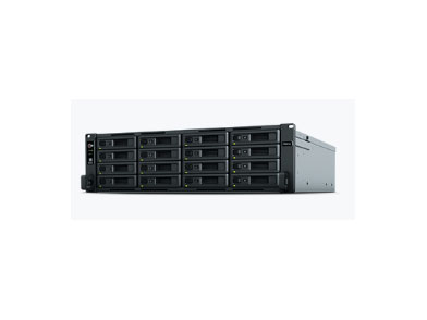 RS4021xs+ 16 硬盘提供超过 234,698 4K 随机读取IOPS
内置双 10GbE 网口搭配 RX1217(RP)扩充至 40 个硬盘插槽