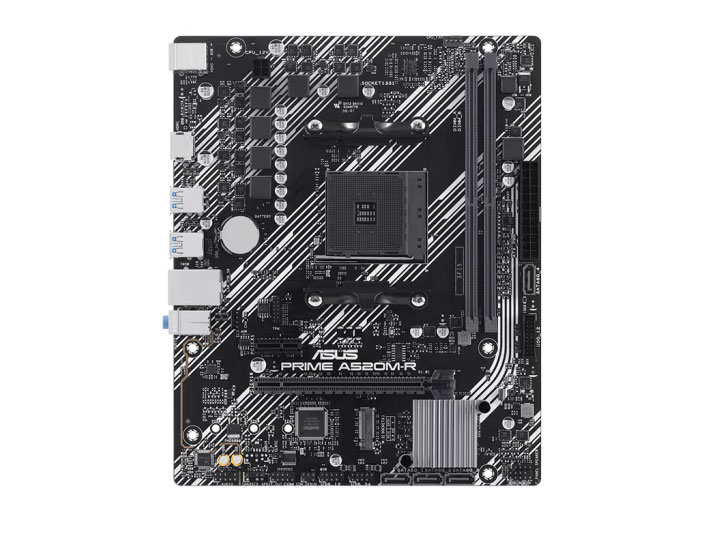 华硕（ASUS）PRIME A520M-R主板 支持 CPU 3000G/5500 (AMD A520/Socket AM4)