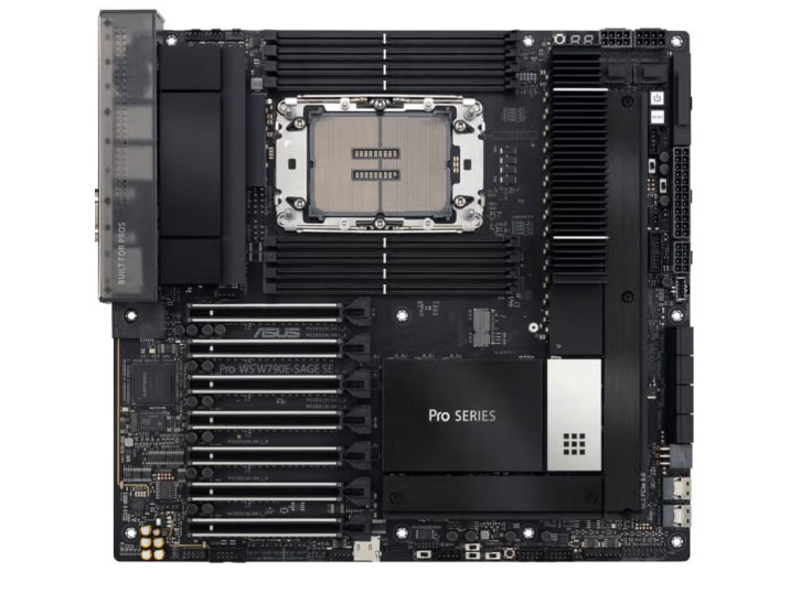华硕（ASUS）PRO WS W790工作站服务器主板双有线网口支持志强W3400 W2400CPU PRO WS W790E SAGE SE双万兆网口