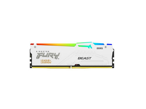 金士顿 (Kingston) FURY 16GB DDR4 3200 台式机内存条 Beast野兽系列 RGB灯条 特别版 骇客神条