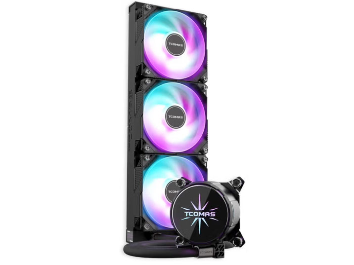 钛钽(TCOMAS) SJ-A100E360 黑色 AMD 无控制器