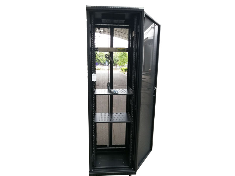 金盾 ND系列 网孔门机柜 前单开 后双开网孔门  ND8842-MB	800*800*2045	