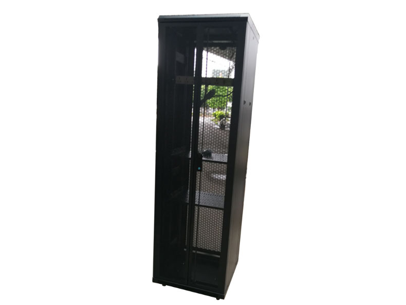 金盾 ND系列 网孔门机柜 前单开 后双开网孔门  ND8042-MB	800*1000*2045	
