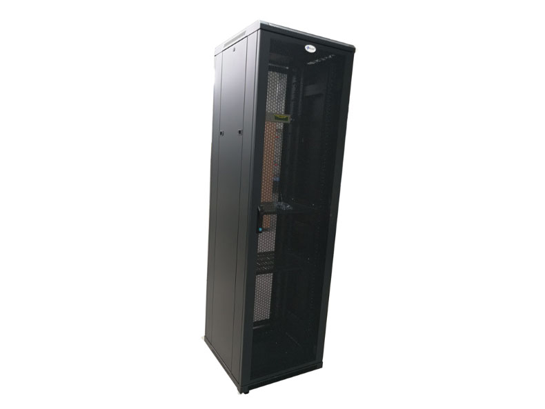 金盾 ND系列 网孔门机柜 前单开 后双开网孔门  ND81242-MB	800*1200*2045	