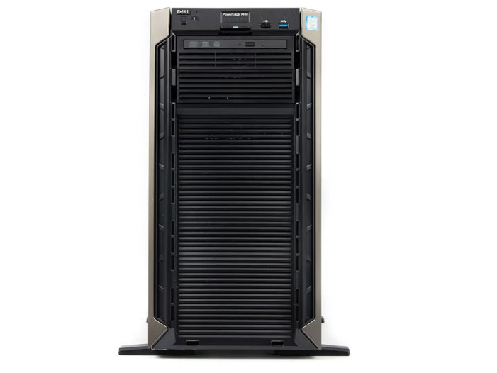 戴尔（DELL） T440 塔式服务器 银牌4210R 10核 2.4G 16G内存/1TB H350