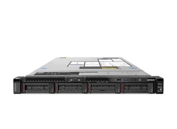 联想（Lenovo） 单路1U机架式服务器主机 SR258V2 至强E-2334 四核3.4GHz 8G内存丨1T硬盘