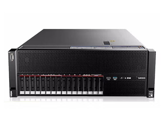 联想服务器(Lenovo)SR868机架式服务器  2颗5117 14核2.0GHz+双电源 64G内存+2块600G