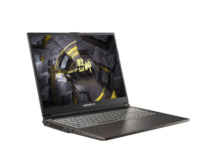 神舟 战神S8  D62654FH I7-12650H/16G DDR4/512G PCIE4.0 SSD/RTX4060 8G GDDR6独显/WiFi6/独显直连/WIN11/白光键盘/窄边框/金属C面