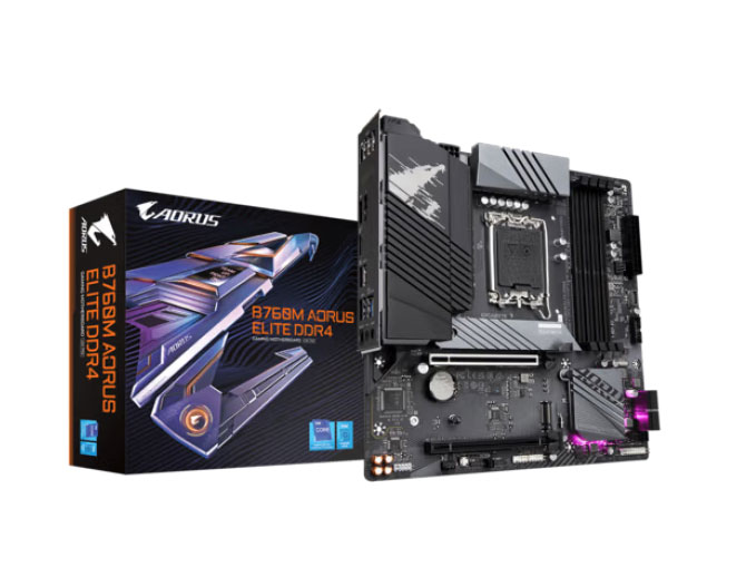 技嘉（GIGABYTE）小雕 B760M AORUS ELITE DDR5主板支持CPU 13700KF Intel B760 LGA 