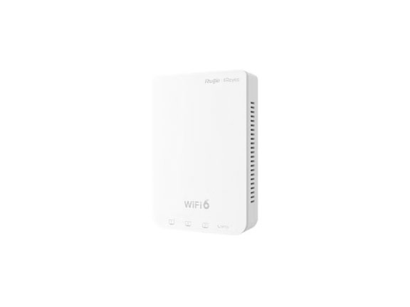 锐捷RG-RAP1261(E)千兆WiFi6无线面板AP3000m多网口全屋覆盖 