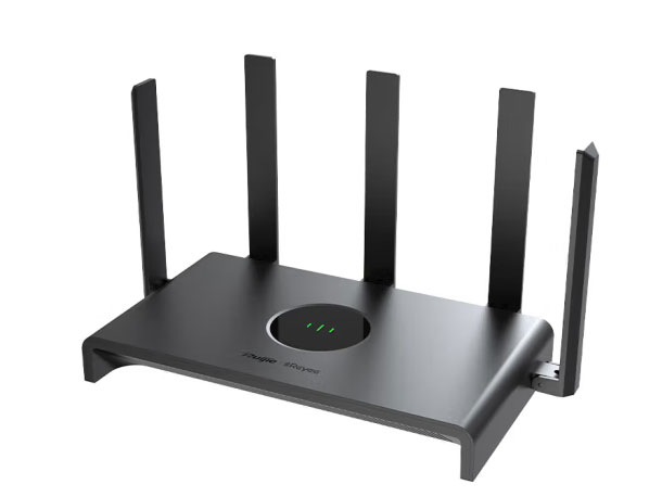 锐捷（Ruijie）睿易小钢炮路由器家用无线5G双频全千兆wifi穿墙王应用/游戏加速mesh组网EW1300G