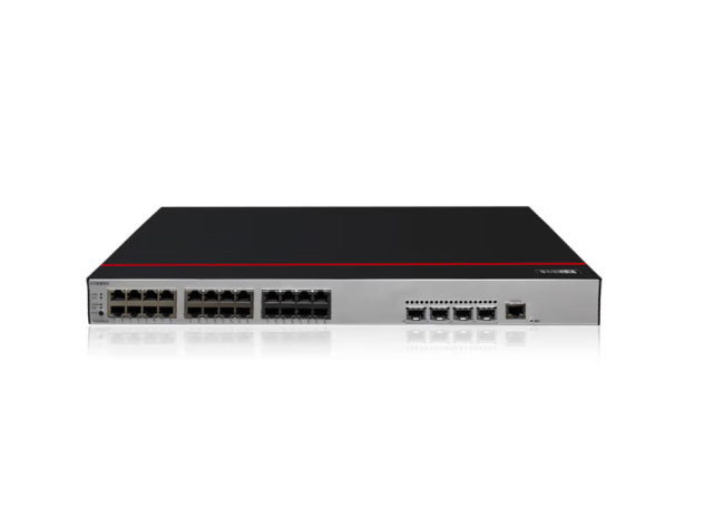 华为数通智选S200-24T4X-QA2万兆交换机24口千兆电4口万兆光web网管光电光纤转换器以太网络网线分线器