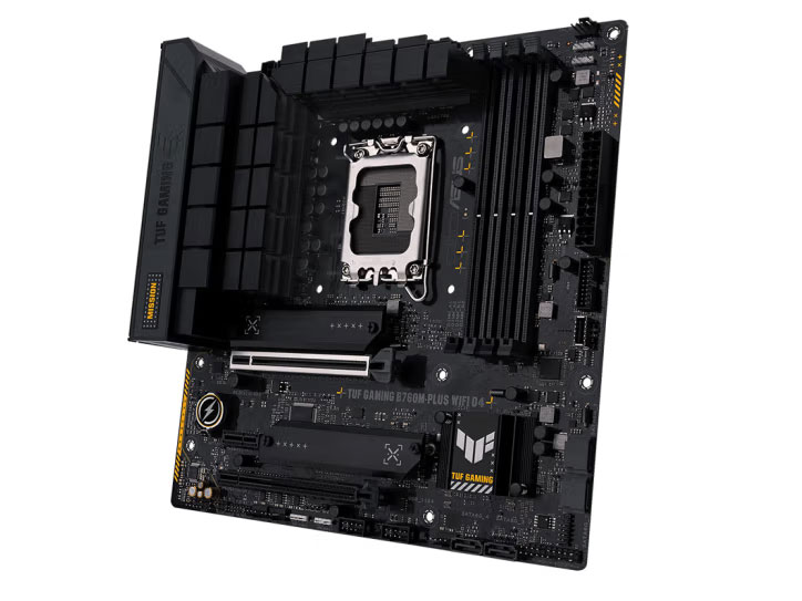 华硕（ASUS）TUF GAMING B760M-PLUS WIFI D4 重炮手主板 支持 CPU 13600KF/13400F