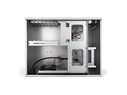 智微 IPC-730 壁挂式工业机箱，支持ATX工业母板