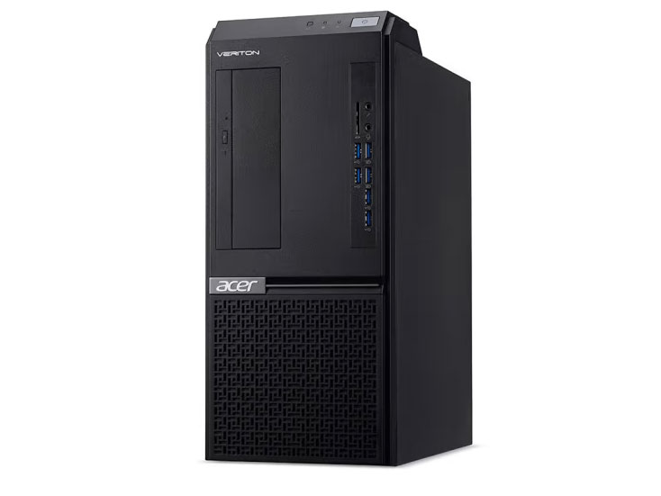 宏碁（acer） Veriton D650酷睿i5商用台式机 i5-12400/8G /512G +1T机械 23.8寸显示器 /集显/300W/软保