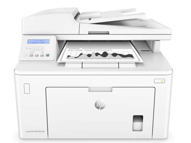 惠普（HP） 打印机 227fdw A4黑白激光复印机扫描机一体机 双面打印 无线 家用商用办公 