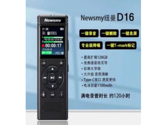 纽曼录音笔 D16 16G