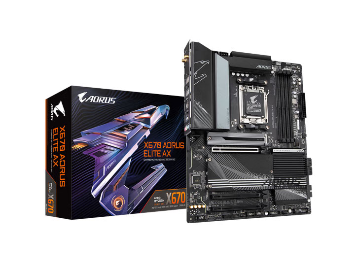 技嘉（GIGABYTE）小雕WIFI X670 AORUS ELITE AX WIFI6主板DDR5 支持AMD CPU AM5 7950X3D/7900X3D/7800X3D