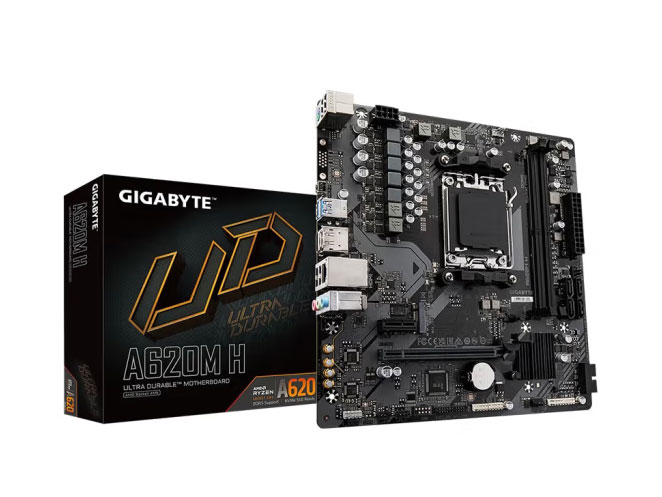技嘉X670 B650M AORUS EILITE AX A620M H 主板支持7800x 3D A620M H D5