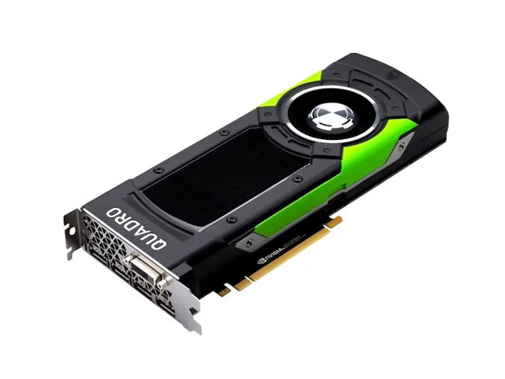 丽台（LEADTEK）NVIDIA 多屏/平面制图设计渲染专业绘图显卡 P6000 24G显卡(DP*4+DVI-D*1) 工包