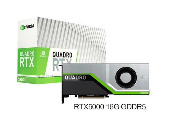 丽台（LEADTEK）NVIDIA RTX4000实时光线追踪渲染/GPU图形显卡3D建模专业显卡 NVIDIA RTX5000 16G DP*4+USB-C工业包装
