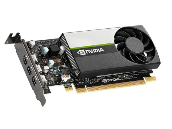 英伟达（NVIDIA） 工作站显卡PCIe 适用各品牌主机 T400 4G显卡(mini DP*3) 工包