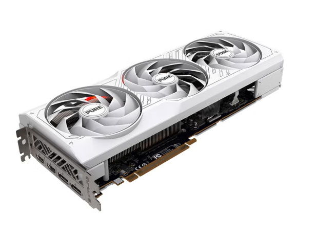 蓝宝石（Sapphire）AMD RADEON RX 7700 XT 游戏台式机电脑主机独立显卡 RX7700  XT 12GB GDDR6 极地版