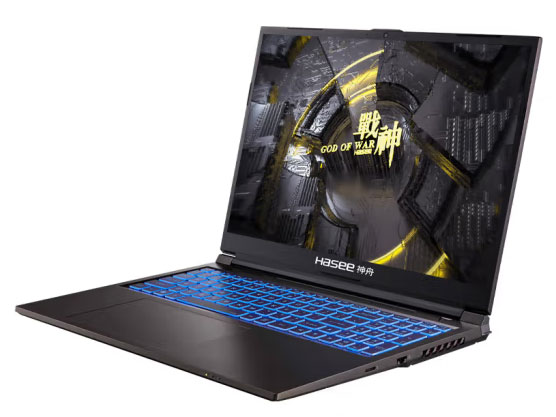 神舟（HASEE）战神T7  B73616QH  吃鸡游戏笔记本   16.02.5K QHD 100%sRGB色域165HZ IPS高清屏(2560*1600)/I7-13700H/16G DDR4/1TB PCIE4.0 SSD/RTX3050 4G GDDR6独显/WiFi6/WIN11/多彩键盘/窄边框