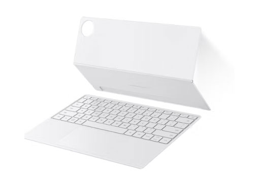 华为（HUAWEI）智能磁吸键盘 适用于HUAWEI MatePad Pro 13.2英寸 晶钻白