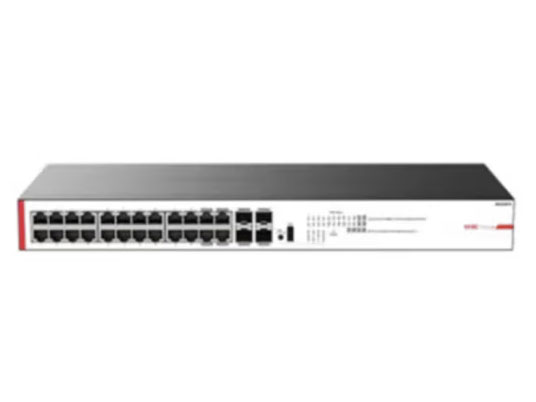 H3C新华三 24口全千兆非网管企业级网络交换机 BS228FX 4万兆光口 即插即用网线分流器