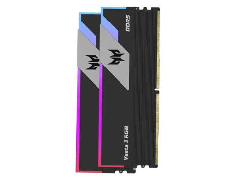 宏碁掠夺者（PREDATOR）BL9BWWR.373   64G（32G*2）   6400Hz  DDR5海力士台式机电脑RGB内存条  C32 炫光星